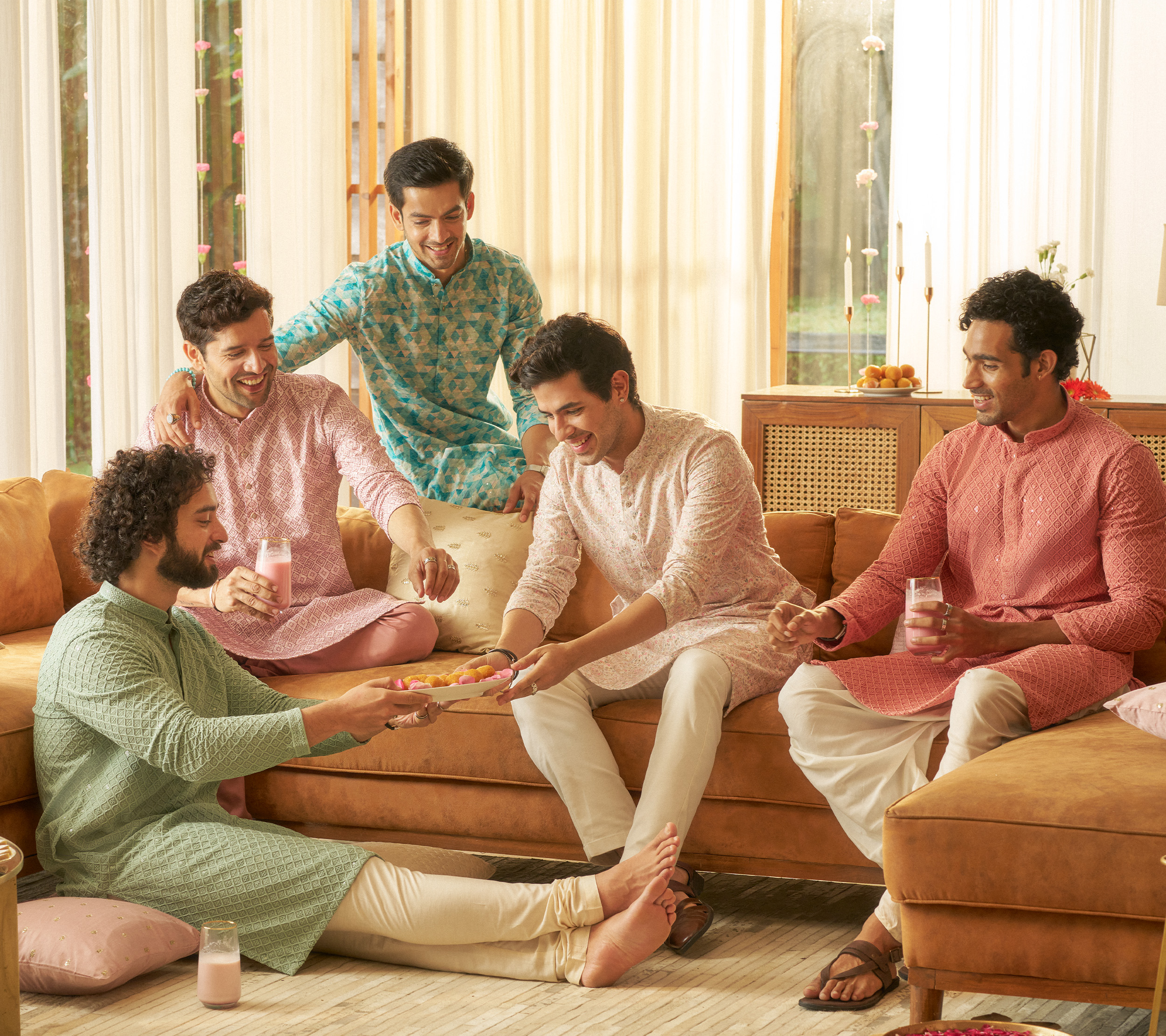 Trendy Ways to Rock Men's Party Wear Kurtas