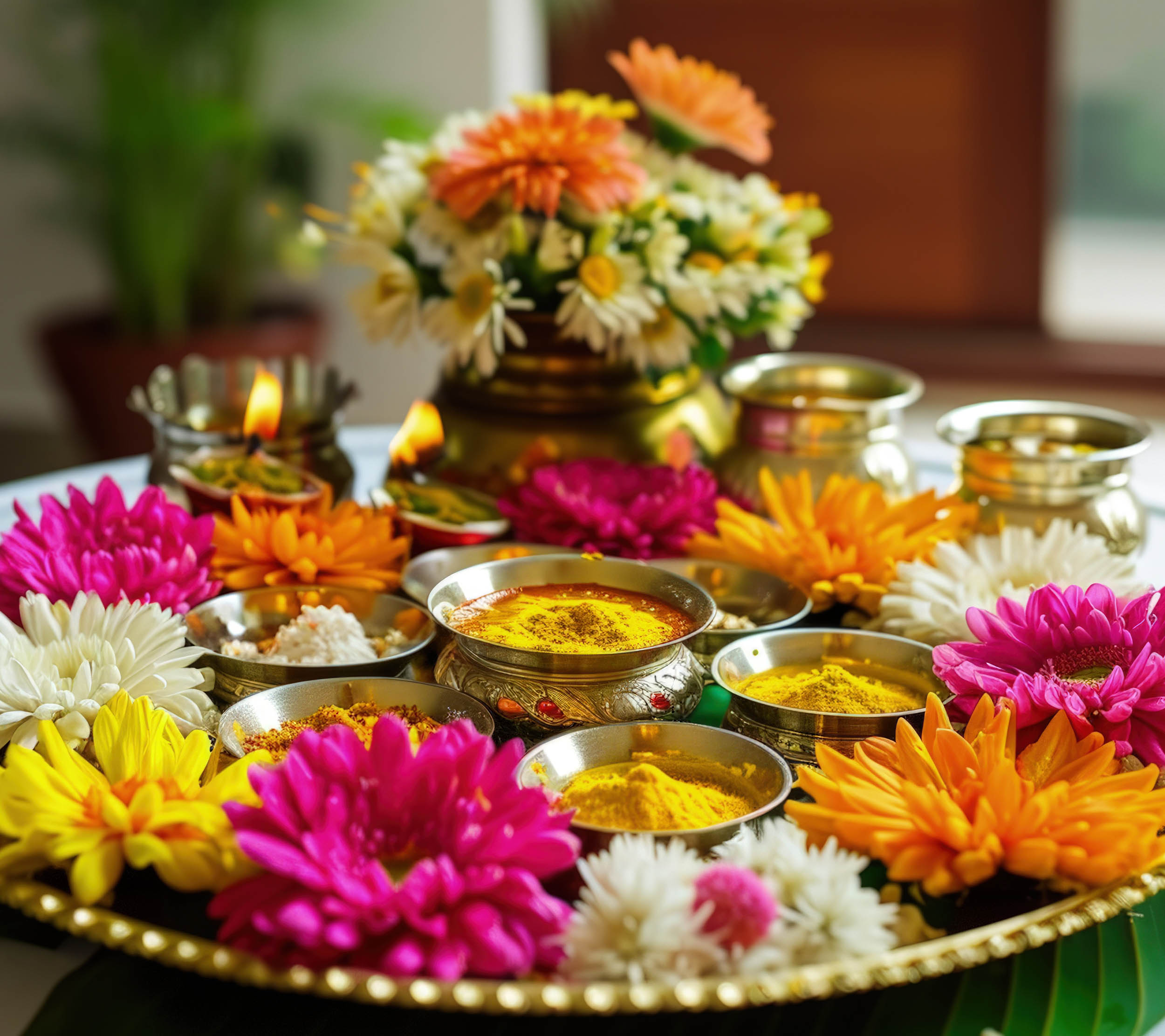 Fresh Petals & Warm Light: Stunning Thali Decoration Ideas Anyone Can Master